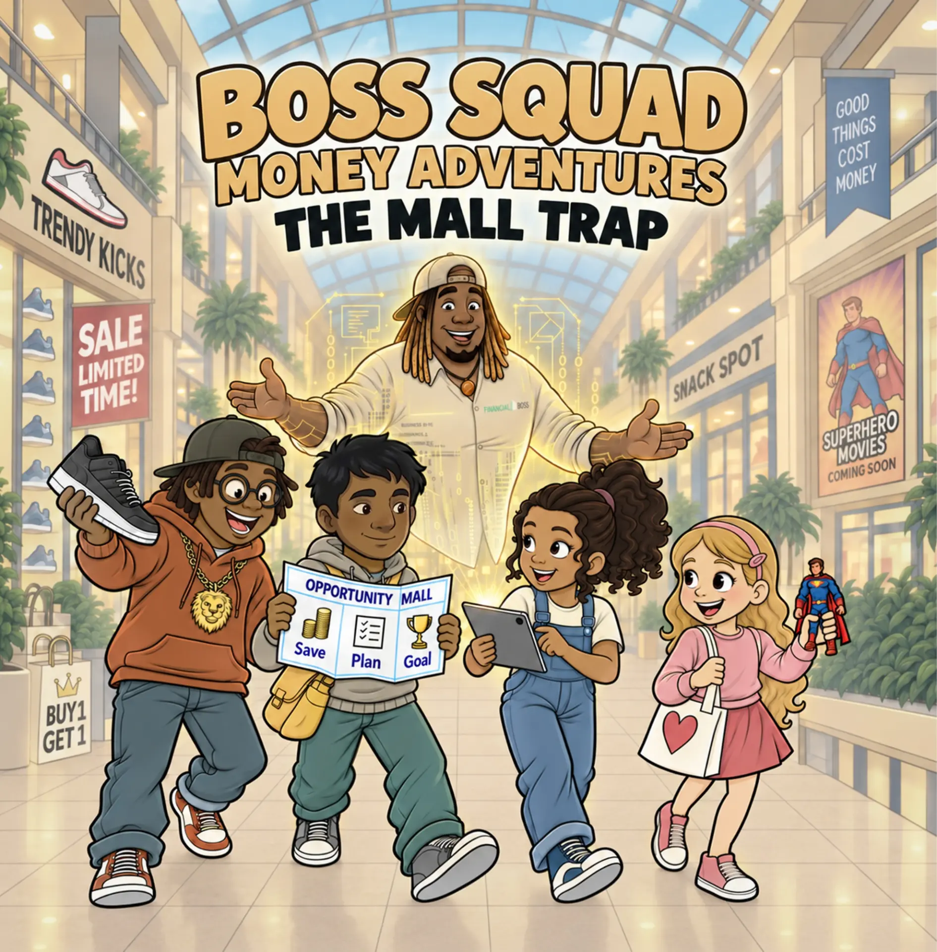 BOSS Squad Money Adventures: The Mall Trap book cover