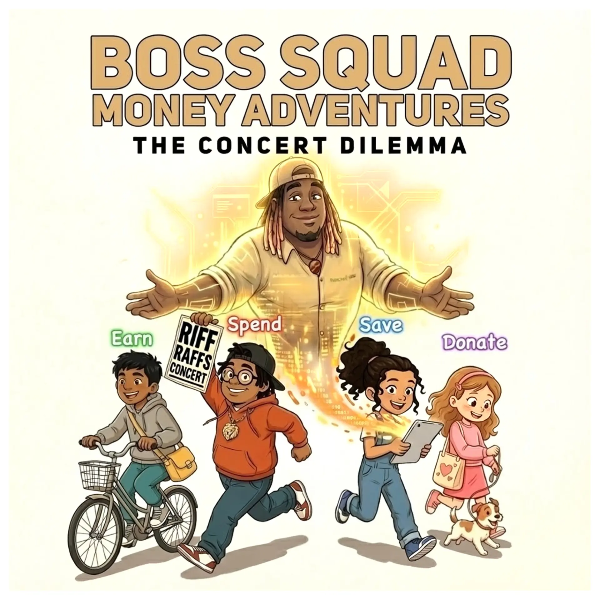 BOSS Squad Money Adventures: The Concert Dilemma book cover